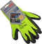 Talen Tools - Werkhandschoenen - Latex - Geel - Maat XL