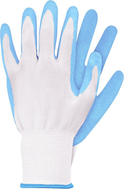 Talen Tools - Werkhandschoenen - Latex - Lichtblauw - Maat M