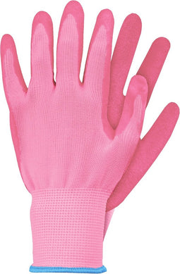 Talen Tools - Werkhandschoenen - Latex - Roze - Maat M