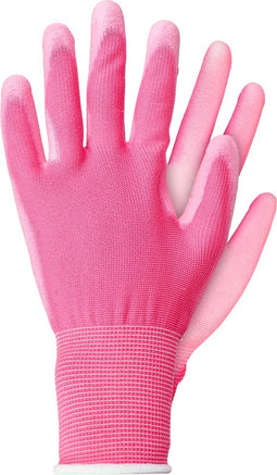 Talen Tools - Werkhandschoenen - Polyester - Roze - Maat S