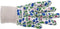 Talen Tools - Werkhandschoenen - Pvc nopjes groen - Blauw/Groen