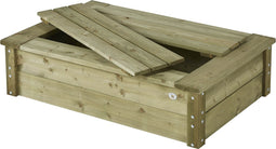 Talen zandbak - Met deksel - 120x80 cm