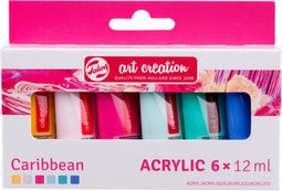 Talens Art Creation Acrylic Set Caribbean 6x12 ml