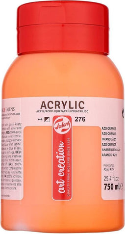 Talens Art Creation Acrylverf Pot 750 ml Azo-Oranje 276