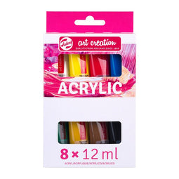Talens Art Creation - Acrylverf tac 12ml set 8 kleuren