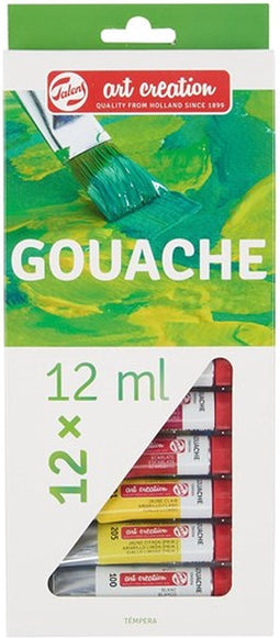 Talens Art Creation Gouache Set 12 x 12 ml