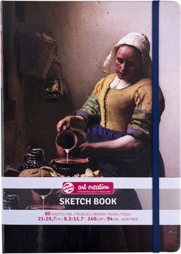Talens Art Creation Schetsboek Het melkmeisje | 21 x 29,7 cm, 140 g, 80 vellen