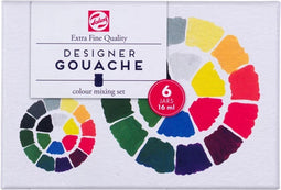 Talens Designer Gouache Colour Mixing Set 6 x 16 ml