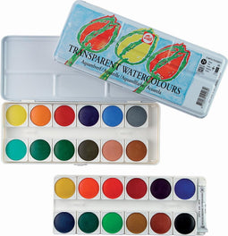 Talens Transparante Aquarelverf 24 napjes