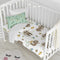 Happy Friday Duvet cover set 2 pieces Happy sloth 100x135 cm (Cot) Multicolor