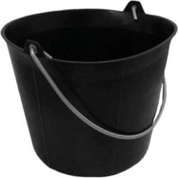 Taliaplast - bouwemmer - 11 l - plastic - zwart