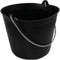 Taliaplast - bouwemmer - 11 l - plastic - zwart