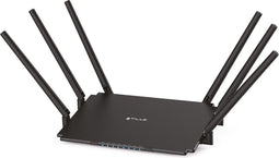 TALIUS RT-2100GLAN draadloze router Gigabit Ethernet Dual-band (2.4 GHz / 5 GHz) 4G Zwart