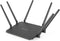 TALIUS RT-2100GLAN draadloze router Gigabit Ethernet Dual-band (2.4 GHz / 5 GHz) 4G Zwart