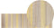 TALPUR - Vloerkleed - Beige/Geel - 80 x 300 cm - Jute