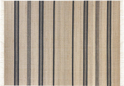 TALPUR - Vloerkleed - Beige/Grijs - 160 x 230 cm - Jute