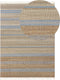 TALPUR - Vloerkleed - Beige/Lichtblauw - 160 x 230 cm - Jute