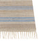 TALPUR - Vloerkleed - Beige/Lichtblauw - 160 x 230 cm - Jute