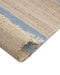 TALPUR - Vloerkleed - Beige/Lichtblauw - 80 x 300 cm - Jute