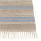 TALPUR - Vloerkleed - Beige/Lichtblauw - 80 x 300 cm - Jute