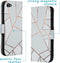 iMoshion Hoesje Geschikt voor iPhone SE (2022) / SE (2020) / 8 / 7 Hoesje Met Pasjeshouder - iMoshion Design Softcase Bookcase - Wit / Meerkleurig / Goud / White Graphic