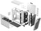 Fractal Design Torrent - ATX Tower Behuizing - Gehard glas - Wit