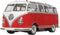 Tamiya 51616 1:10 Body VW Bus Type 2 (T1)