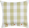 TAMNINE - Sierkussen - Groen - 45 x 45 cm - Polyester