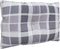 vidaXL - Palletkussens - 3 - st - stof - ruitpatroon - grijs