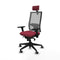 Bureaustoel Piqueras y Crespo 3D066G2 Kastanjebruin