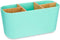 Tandenborstelhouder Groen Bamboe Polypropyleen 21 x 10 x 9 cm (6 Stuks)