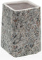 Tandenborstelhouder Versa Grijs Keramisch Plastic 7 x 10 x 7 cm