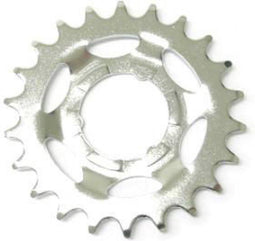 Tandwiel Shimano interne naaf 22T zilver