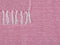 TANGIER - Plaid - Roze - 130 x 160 cm - Katoen