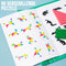Tangram Puzzel Magnetisch voor Peuters en Kleuters - Educatief - Puzzelboek - Magneetboek - Houten Vormenpuzzel - 96 Puzzels - Groen