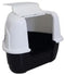TANIS Toilethuis - Mpets - Zwart & Wit - XL
