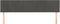 vidaXL - Hoofdborden - 2 - st - 80x5x78/88 - cm - fluweel - donkergrijs