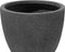 KANNIA - Bloempot - Grafietgrijs - 55 cm - Klei-vezelmengsel