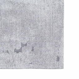 Tapijt 80 x 150 cm Grijs Polyester Katoen