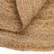 Tapijt Beige 100 % Jute 100 x 100 cm