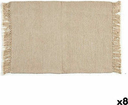 Tapijt Beige 50 x 80 cm (8 Stuks)