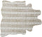 Tapijt DKD Home Decor 160 x 150 x 2 cm Beige Polyester Met huid
