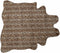 Tapijt DKD Home Decor 160 x 150 x 2 cm Bruin Polyester Koloniaal Donkerbruin Jungle