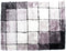 Tapijt DKD Home Decor 160 x 230 x 2 cm Zwart Polyester Wit Ruiten