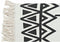 Tapijt DKD Home Decor 160 x 250 x 0,7 cm Zwart Polyester Katoen Wit Ikat Boho