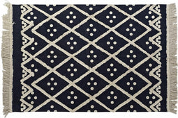 Tapijt DKD Home Decor Beige Marineblauw (160 x 230 x 1 cm)