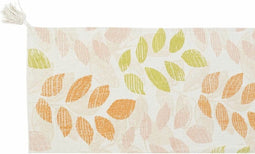 Tapijt DKD Home Decor Beige Multicolour Blad van een plant (120 x 180 x 1 cm)