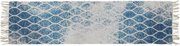 Tapijt DKD Home Decor Blauw Katoen Chenille (60 x 240 x 1 cm)