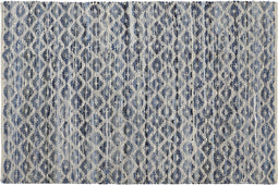 Tapijt DKD Home Decor Blauw Wit (120 x 180 x 1 cm)