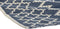 Tapijt DKD Home Decor Blauw Wit Arabisch (120 x 180 x 1 cm)